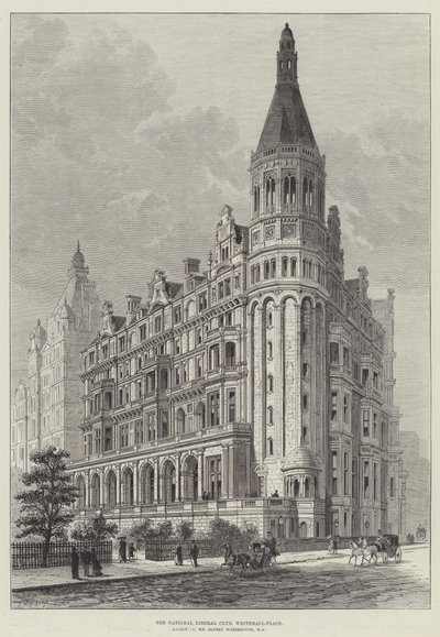 The National Liberal Club, Whitehall-Place by Frank Watkins